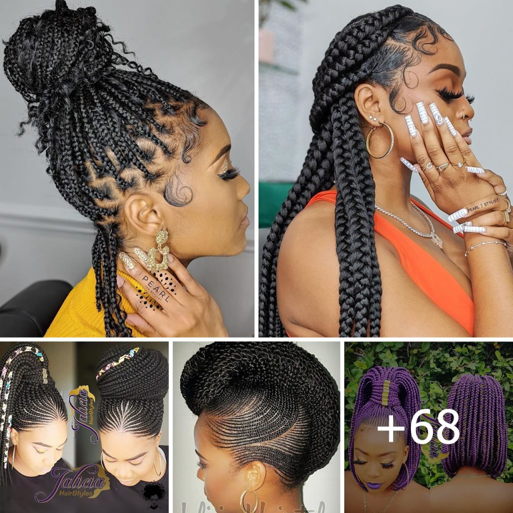 Stunning Black Braided Hairstyles for Women Chic and Trendy Braids