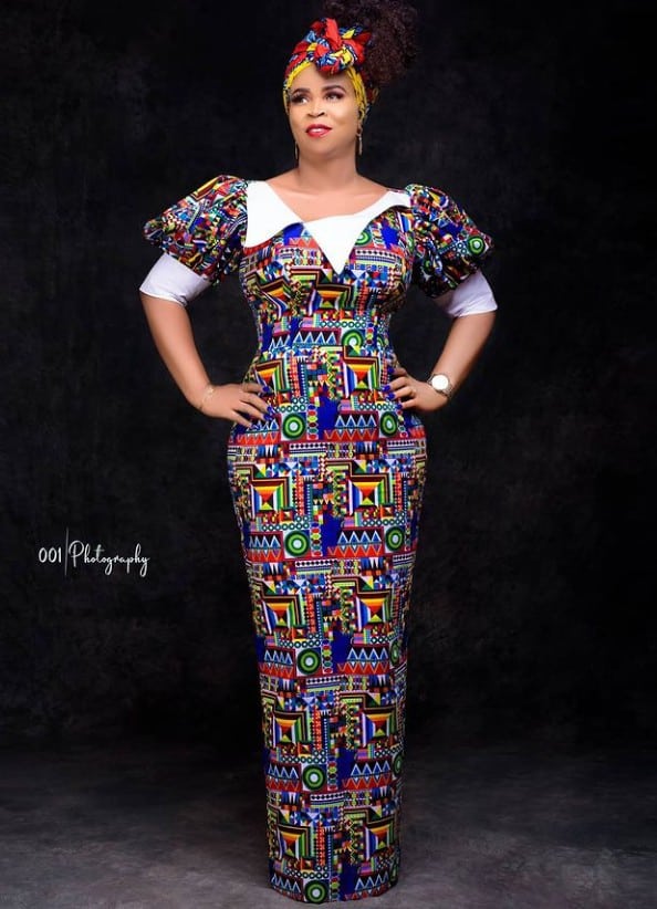 Beautiful Ankara Long Gown Styles for Fashionable Women