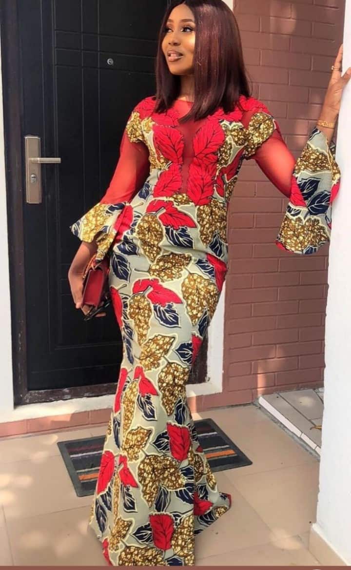 Beautiful Ankara Long Gown Styles for Fashionable Women