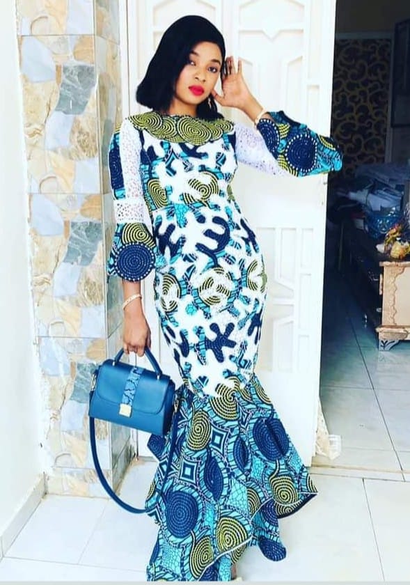 Beautiful Ankara Long Gown Styles for Fashionable Women