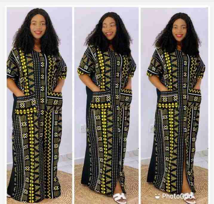 Latest Ankara maternity dresses