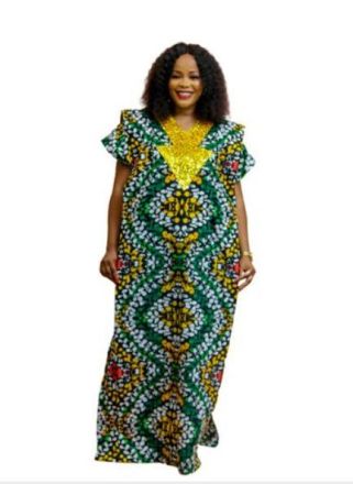 Latest Ankara maternity dresses