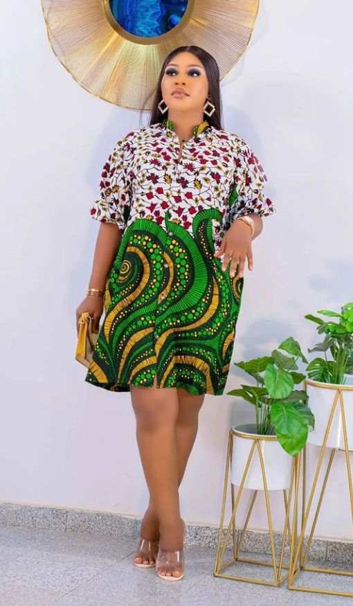 Latest Ankara maternity dresses