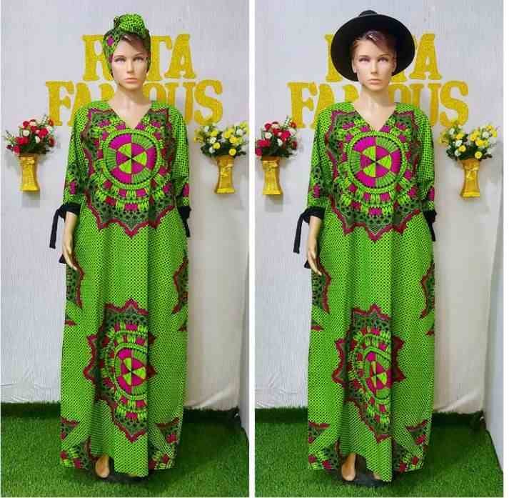 Latest Ankara maternity dresses