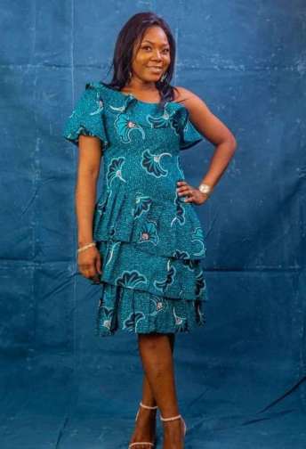 Latest Ankara maternity dresses