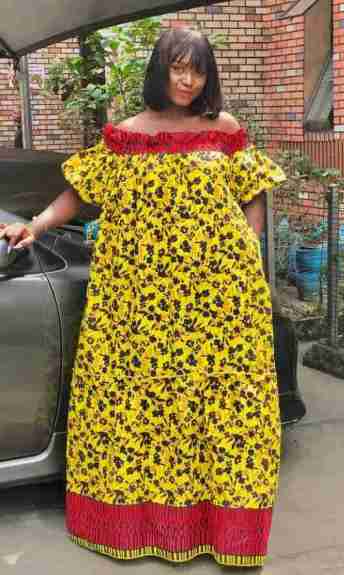 Latest Ankara maternity dresses