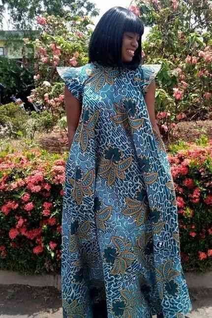 Latest Ankara maternity dresses