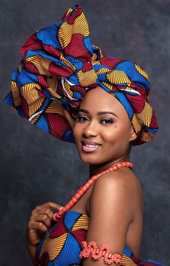 Beautiful African Head Wrap Styles/Ankara Head Wrap