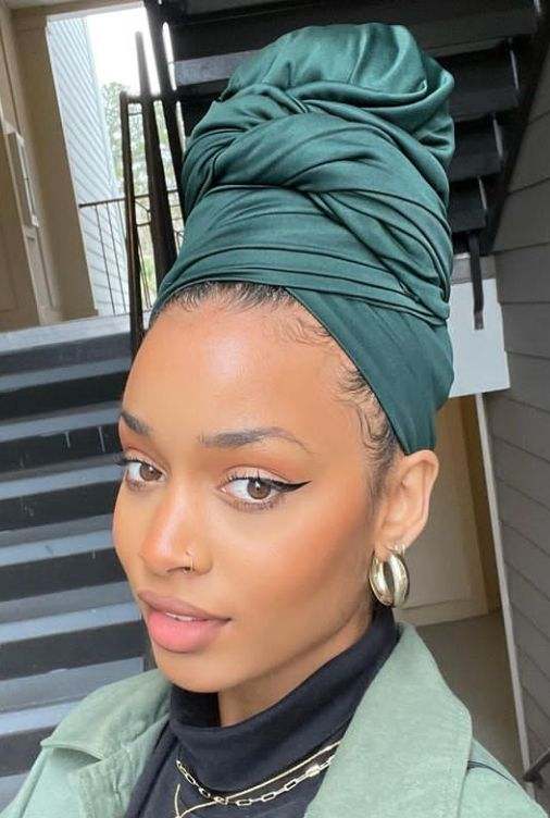 Beautiful African Head Wrap Styles/Ankara Head Wrap