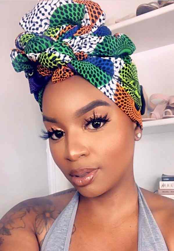 Beautiful African Head Wrap Styles/Ankara Head Wrap