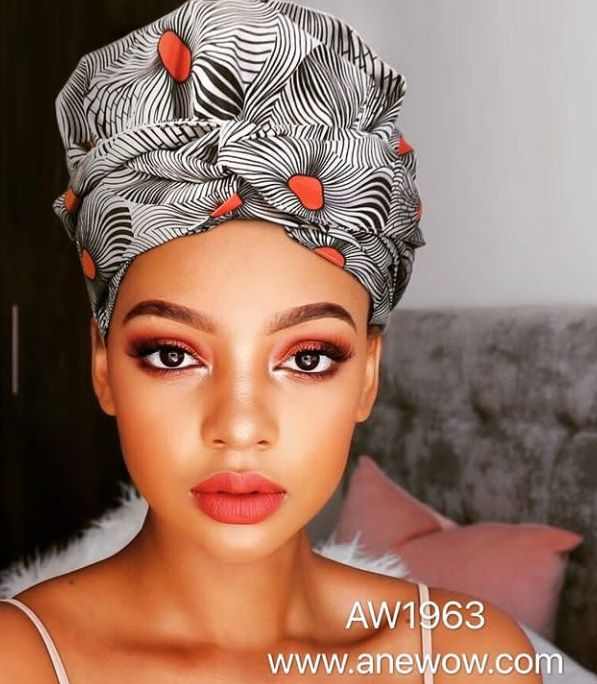 Beautiful African Head Wrap Styles/Ankara Head Wrap