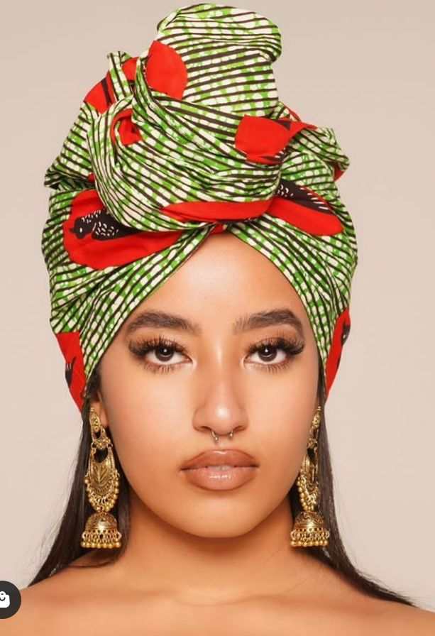 Beautiful African Head Wrap Styles/Ankara Head Wrap