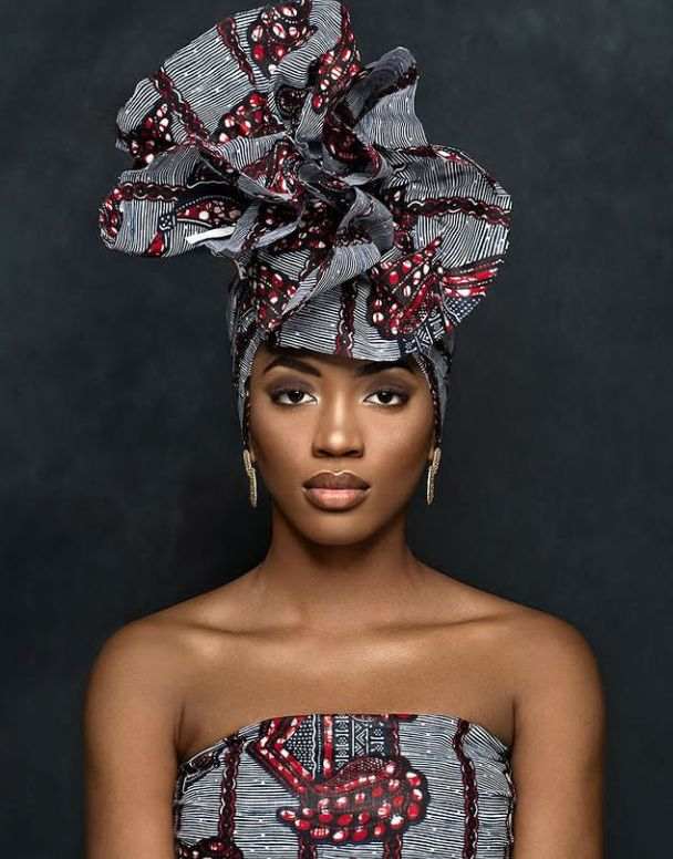 Beautiful African Head Wrap Styles/Ankara Head Wrap