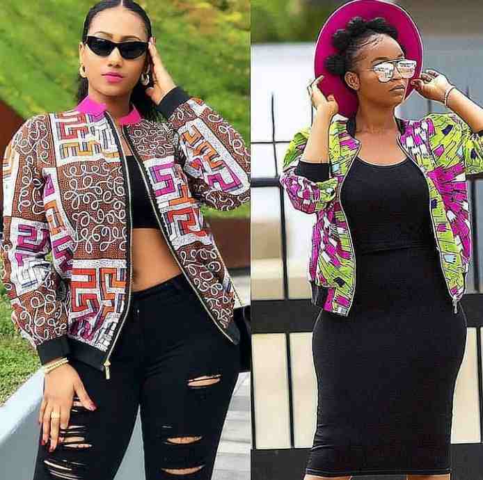 Latest Ankara bomber jacket styles 