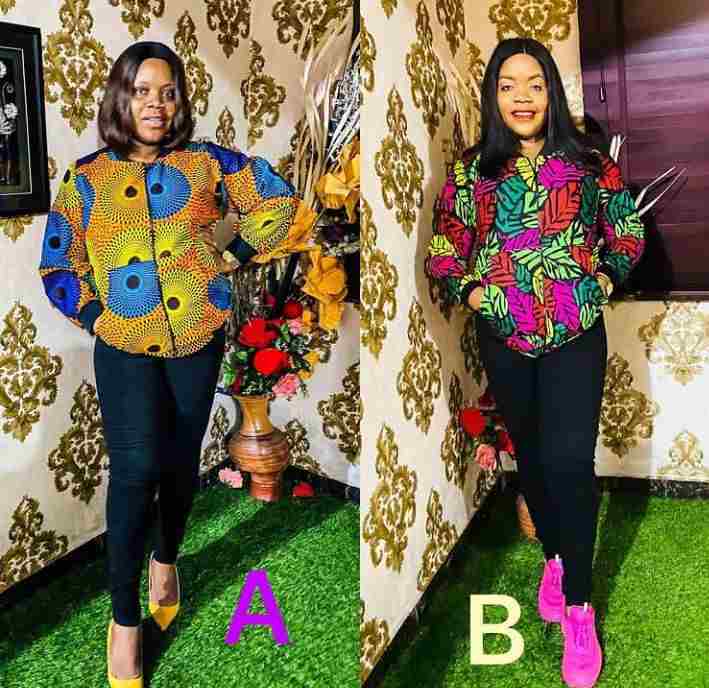 Latest Ankara bomber jacket styles 