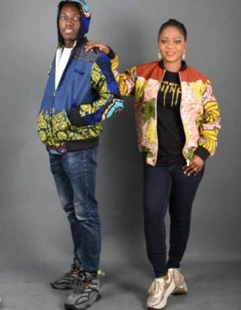 Latest Ankara bomber jacket styles 