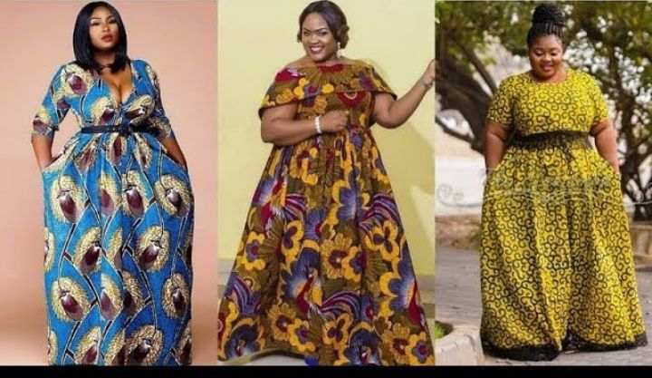 Latest African Plus Size Dresses for Ladies 