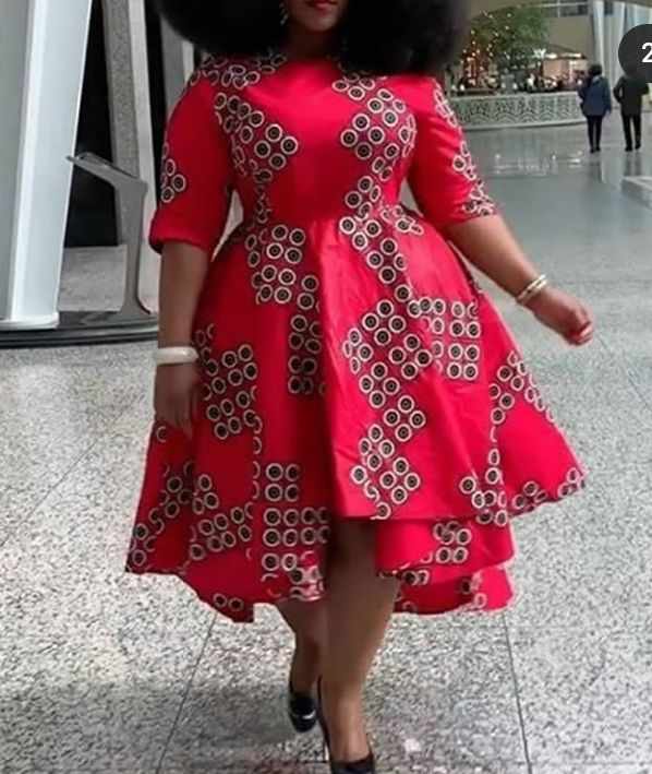 Latest African Plus Size Dresses for Ladies 