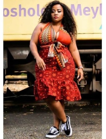 Latest African Plus Size Dresses for Ladies 