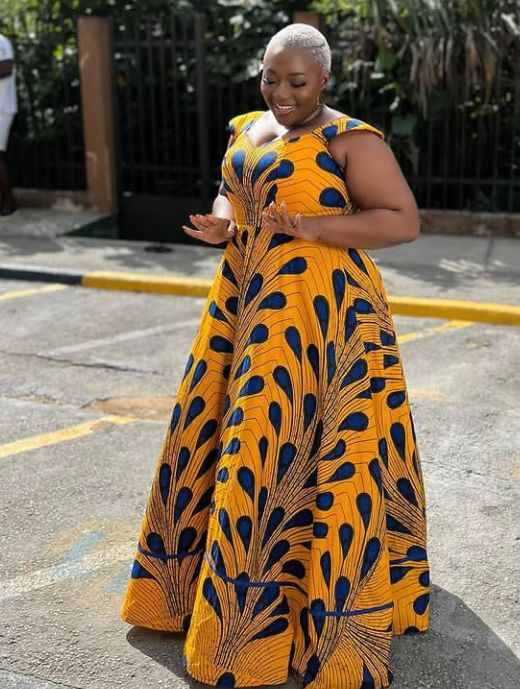 Latest African Plus Size Dresses for Ladies 