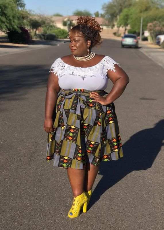 Latest African Plus Size Dresses for Ladies 