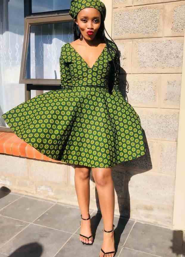 Latest Seshoeshoe Dresses for Ladies 