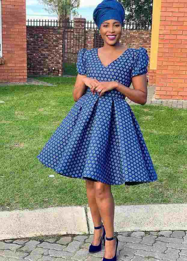 Latest Seshoeshoe Dresses for Ladies 