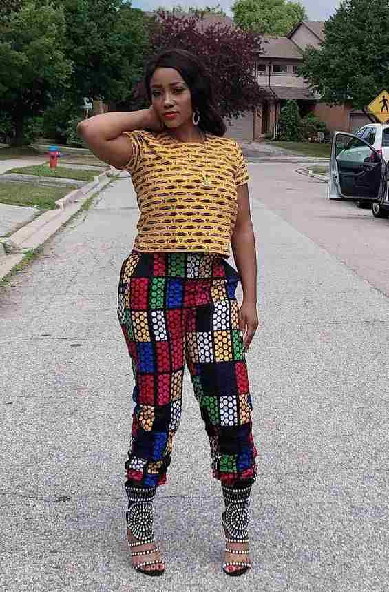 African Trousers and Tops for Ladies