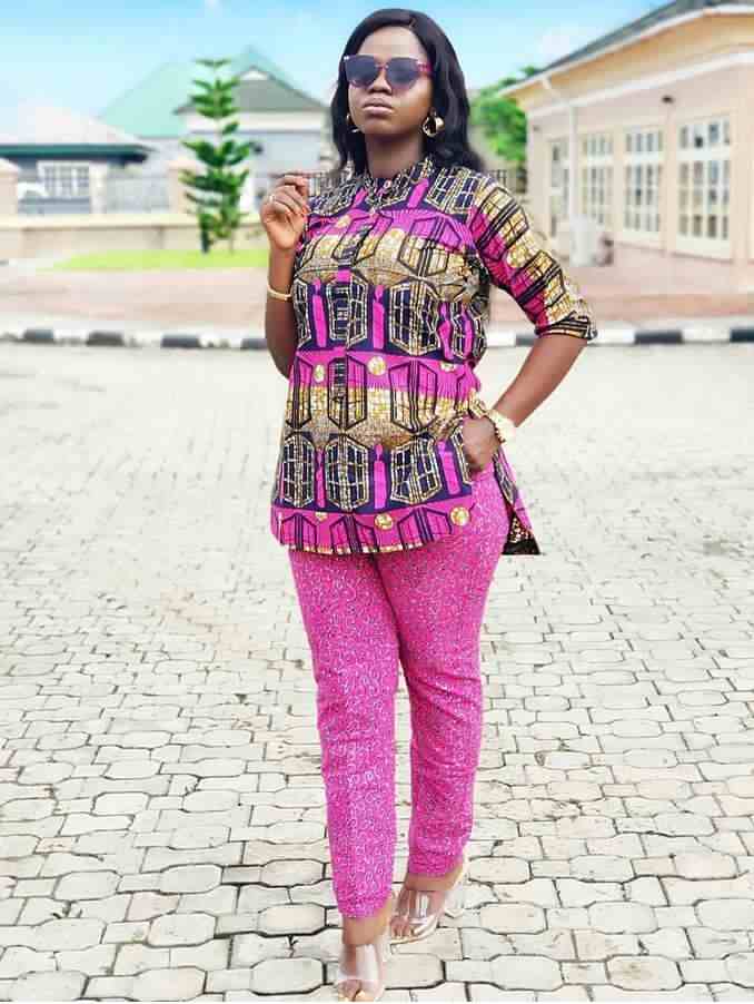 African Trousers and Tops for Ladies