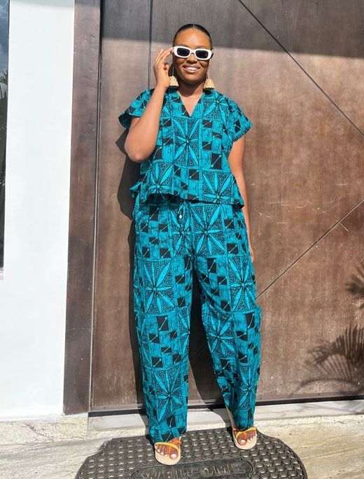 African Trousers and Tops for Ladies