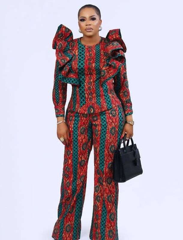 African Trousers and Tops for Ladies