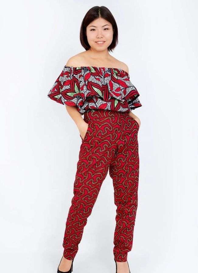 African Trousers and Tops for Ladies