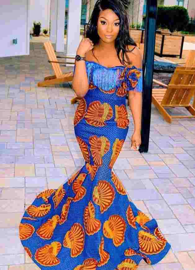 Ankara Red Carpet Dresses 