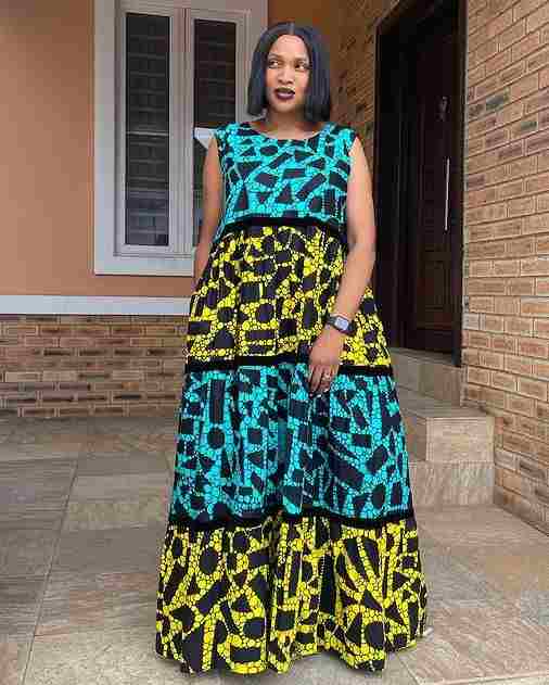 Ankara Free Gown Styles in Nigeria 