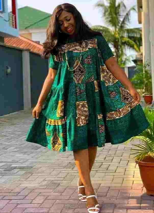 Ankara Free Gown Styles in Nigeria 