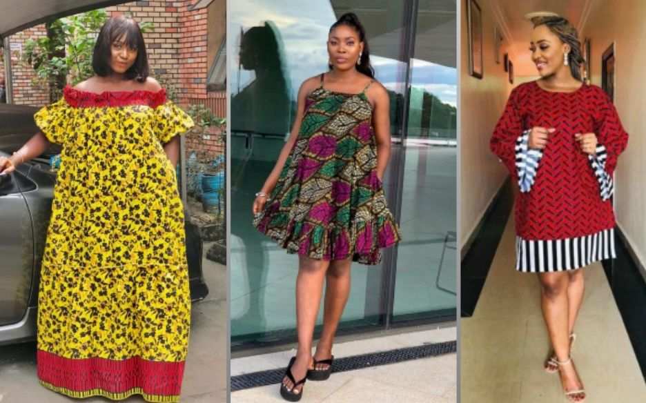 Latest Ankara maternity dresses