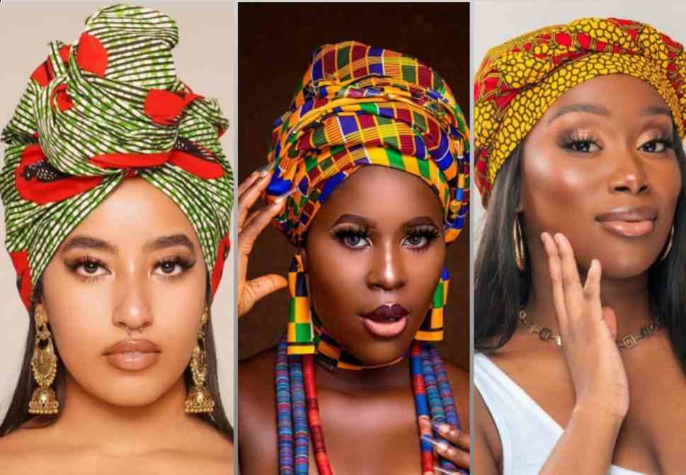 Beautiful African Head Wrap Styles/Ankara Head Wrap