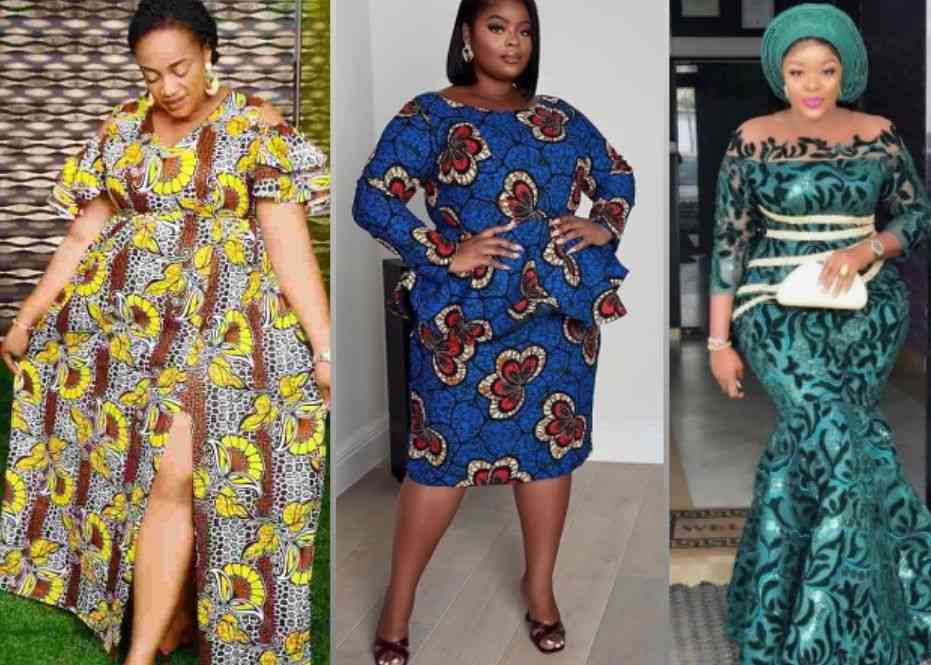 Latest African Plus Size Dresses for Ladies 