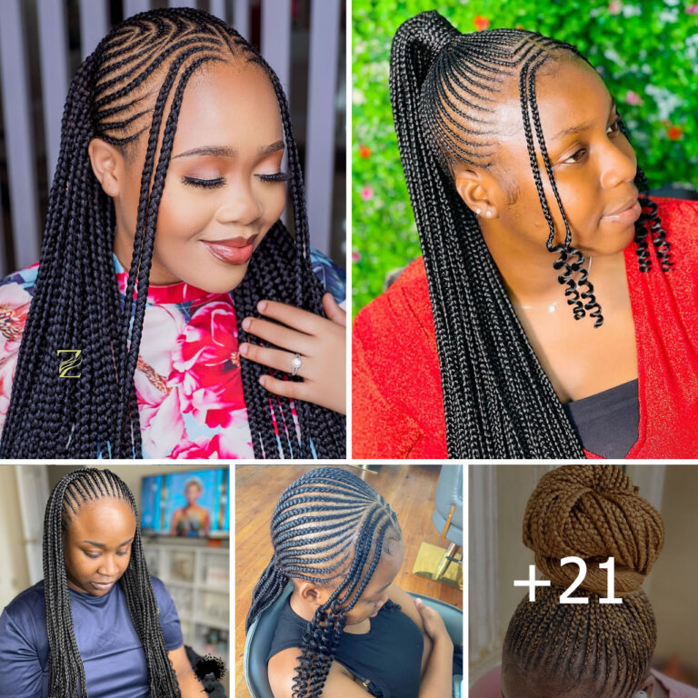 Hottest Ghana Braids Hairstyle Ideas for 2024 (17) – Fashion Lifestyle ...