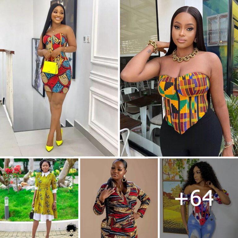 25 Latest Ankara Short Gown Styles 2024 African Elegance (1) – Fashion ...