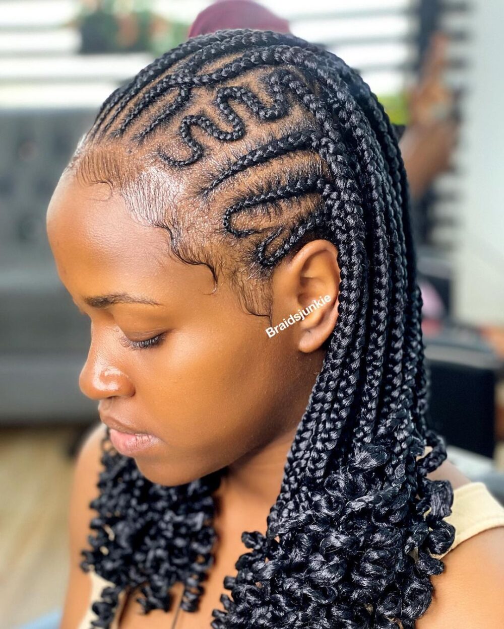 1-cornrow-hairstyle-with-heart-shaped-design – Fashion Lifestyle Trends