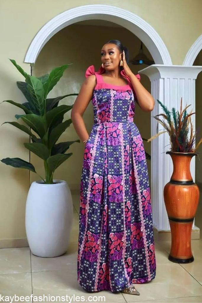 Latest Ankara Free Gown Styles