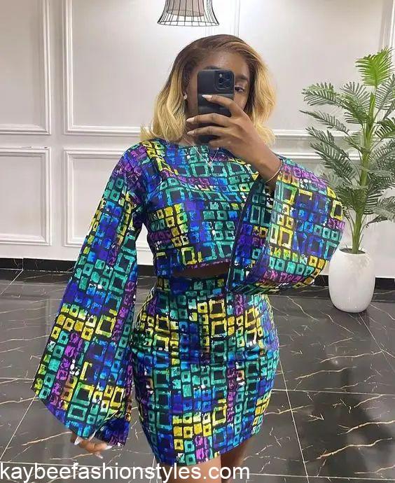 Ankara Two piece Styles for Ladies